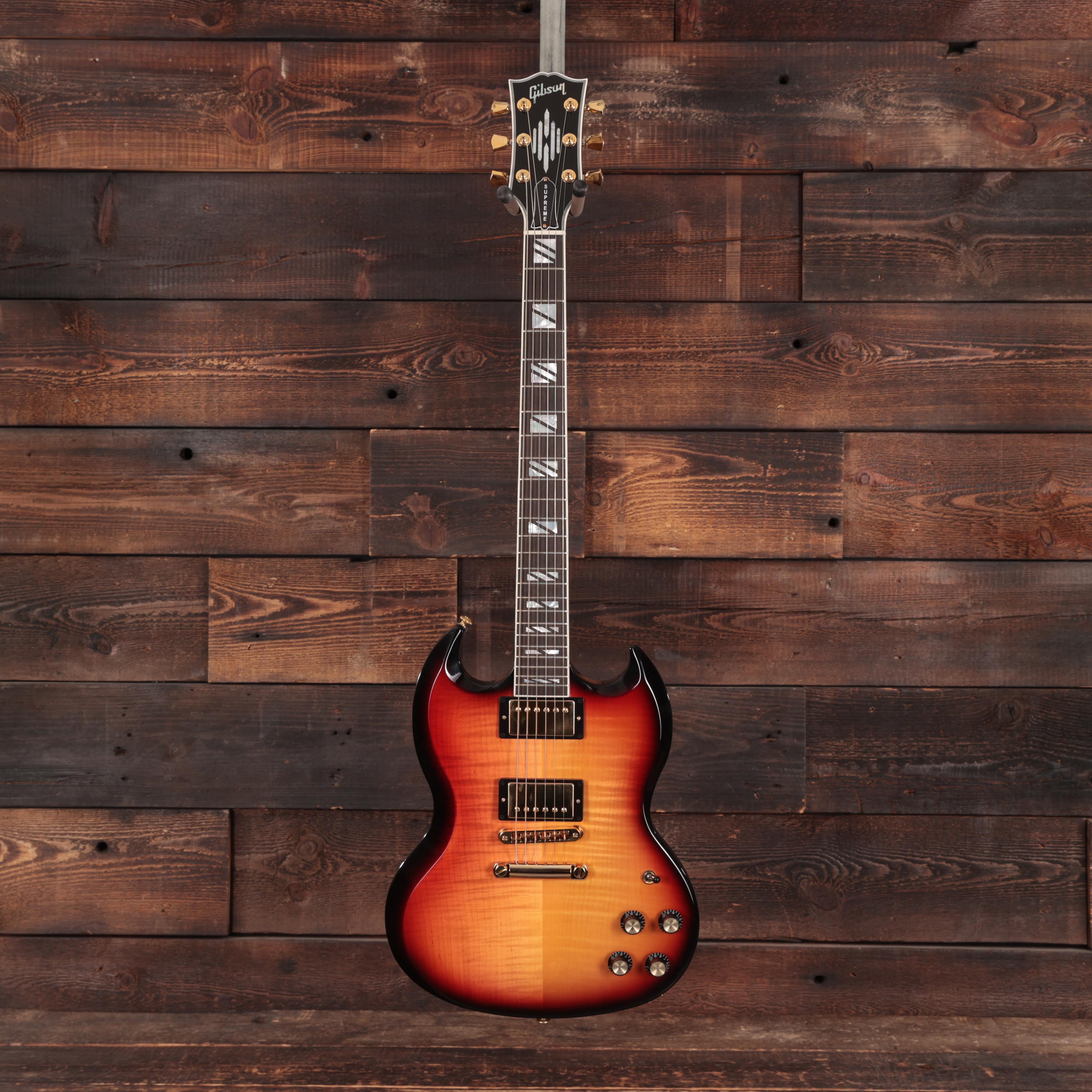 Gibson USA SG Supreme in Fireburst - Andertons Music Co.